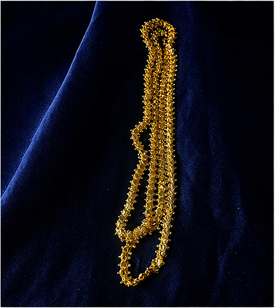 Golden Heritage Long Chain - Aurelia Jewels