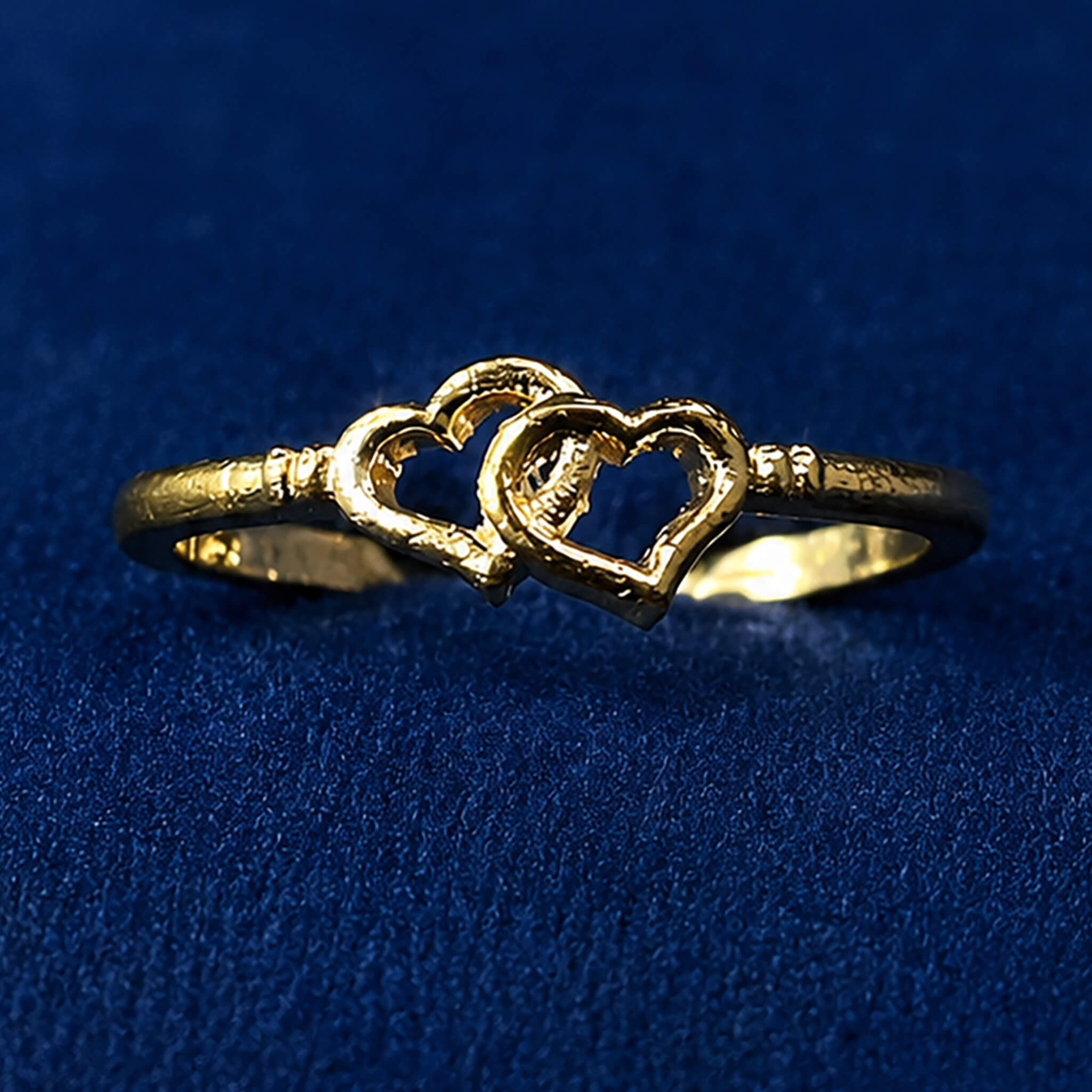Aurelia Twin Hearts Promise Ring