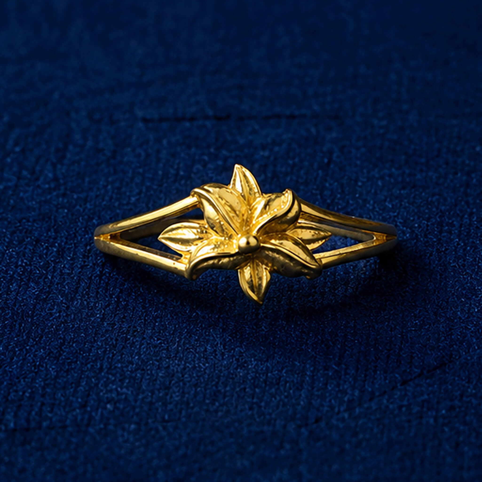 Aurelia Golden Butterfly Ring
