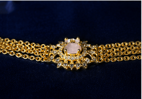 Aurelia Floral Pearl Multi-Layer Long Chain - Aurelia Jewels