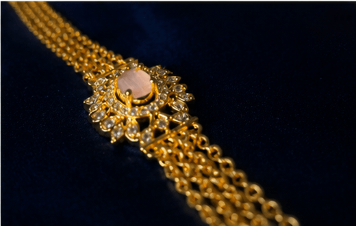 Aurelia Floral Pearl Multi-Layer Long Chain - Aurelia Jewels