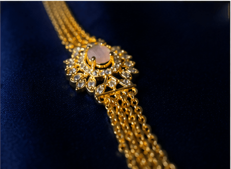 Aurelia Floral Pearl Multi-Layer Long Chain - Aurelia Jewels