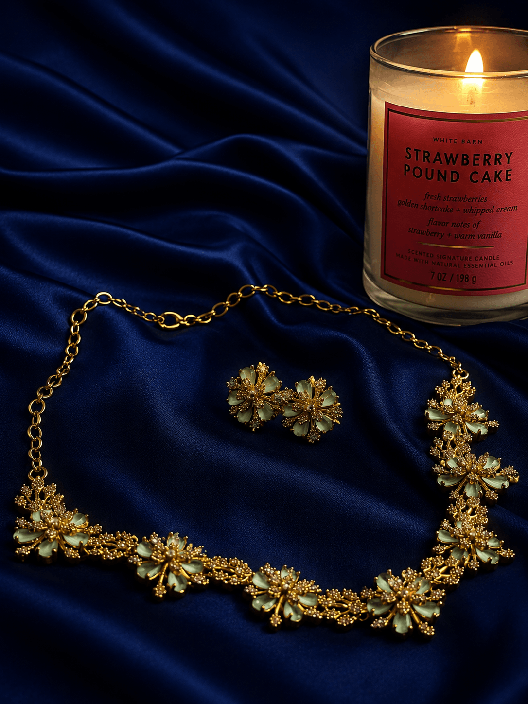 Floral Radiance Necklace Set